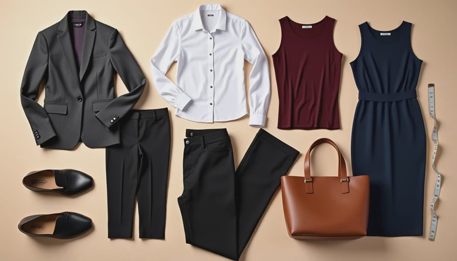 A Professional Wardrobe in 12 Pieces (Sizes 14–30)