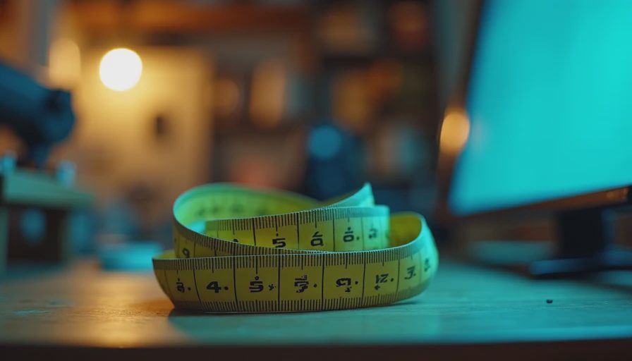 Visual context for plus size measurements