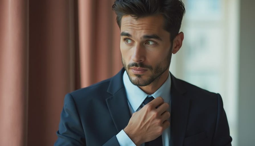 Visual context for business professional attire