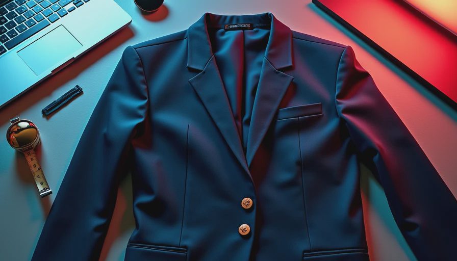 Visual context for plus size professional clothing
