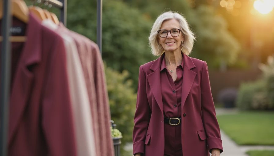 styles for women over 50: A Plus-Size Wardrobe That Works