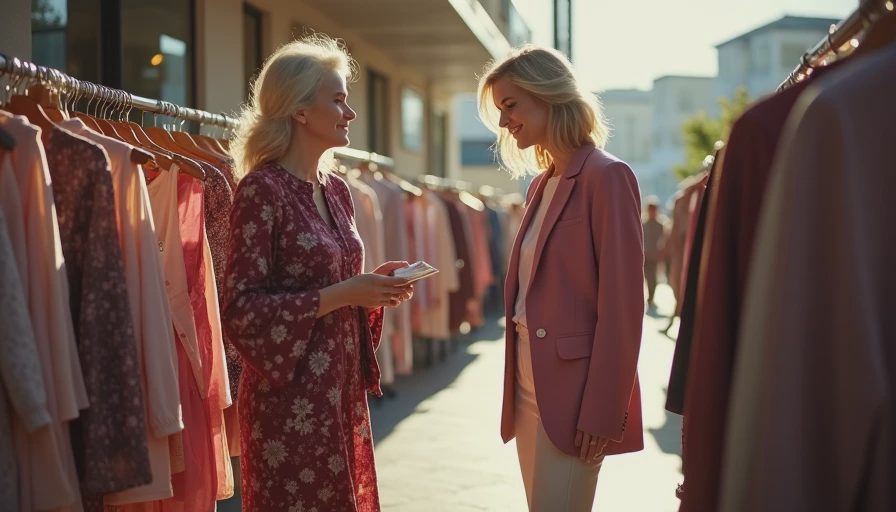 Visual context for fashion over 50