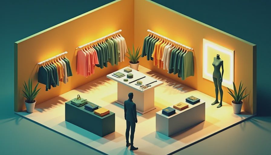 Illustration for size inclusive fashion